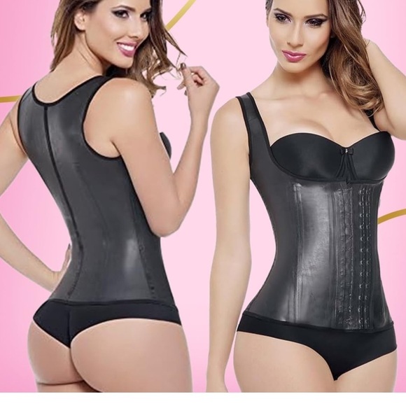 Ann Michell waist trainer corset black like new size 44/3XL - Picture 9 of 11